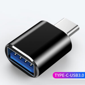 Câble OTG USB Type-C Mâle vers USB 3.0 Femelle, Adaptateur Compatible avec MacPlePro/Air Samsung Galaxy S20 S20 Ultra Note 10