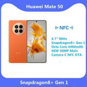 Huawei – téléphone portable Mate 50, écran de 6.7 pouces 90Hz, Snapdragon8 Gen 1 Octa Core, batterie de 4460mAh, caméra principale de 50mp, NFC, OTA, nouveau