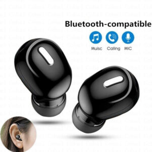 Mini écouteurs intra-auriculaires sans fil Bluetooth 5.0 avec micro, casque mains libres, écouteurs sport, Samsung, Huawei, tous les téléphones
